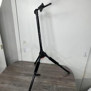 Ultimate Support Genesis GS-100 Black Tripod Guitar Stand Folding Locking Holder